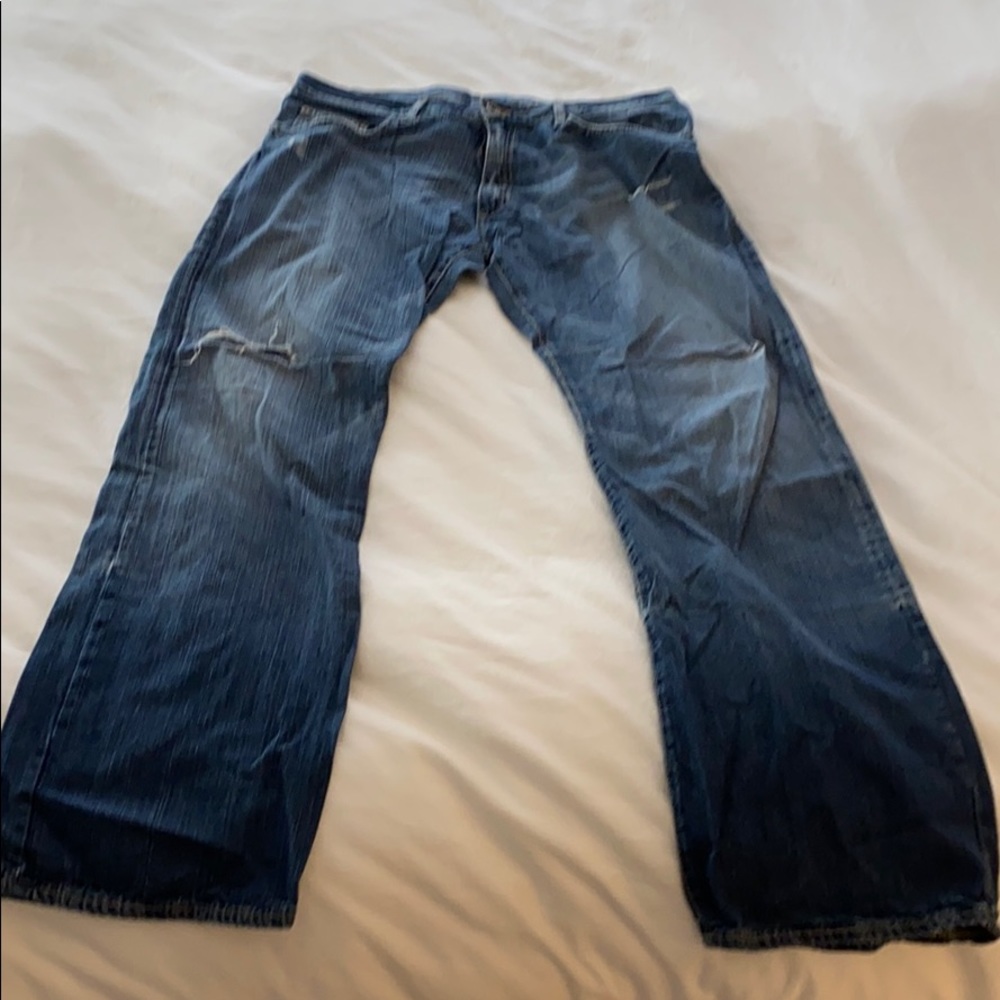 Men’s Distressed Chip and Pepper Jeans 34